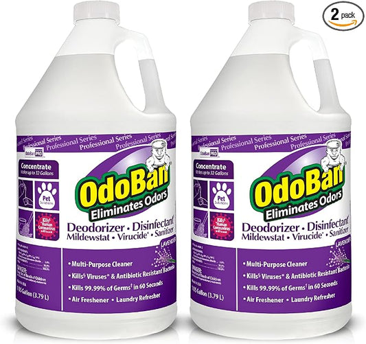 OdoBan Professional Disinfectant and Odor Eliminator Concentrate, Made in the by OdoBan