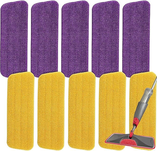 16.5 inch Microfiber Mop Pads for Rubbermaid Reveal Spray Mop and Any 16.5" by Sgizoku