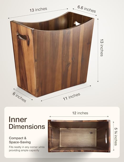 3 Gallons Rectangular Wastebaskets - Image 2