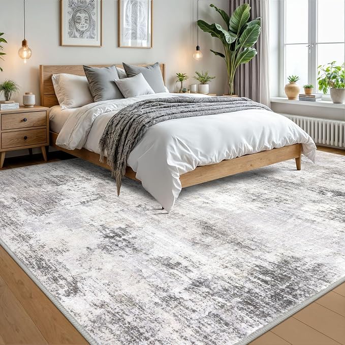 IOHOUZE Abstract Area Rugs 9x12 Ft Washable Large Rugs - Image 8