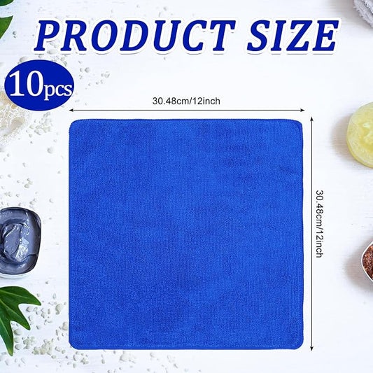 Tanlade Microfiber Cleaning Cloth Cleaning Rags Reasonable Kitchen Towels - Image 2