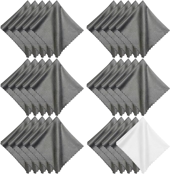 Microfiber Cleaning Cloths, 6x7 Inch – Soft Lens & Glasses Cleaning Cloth by Unknown