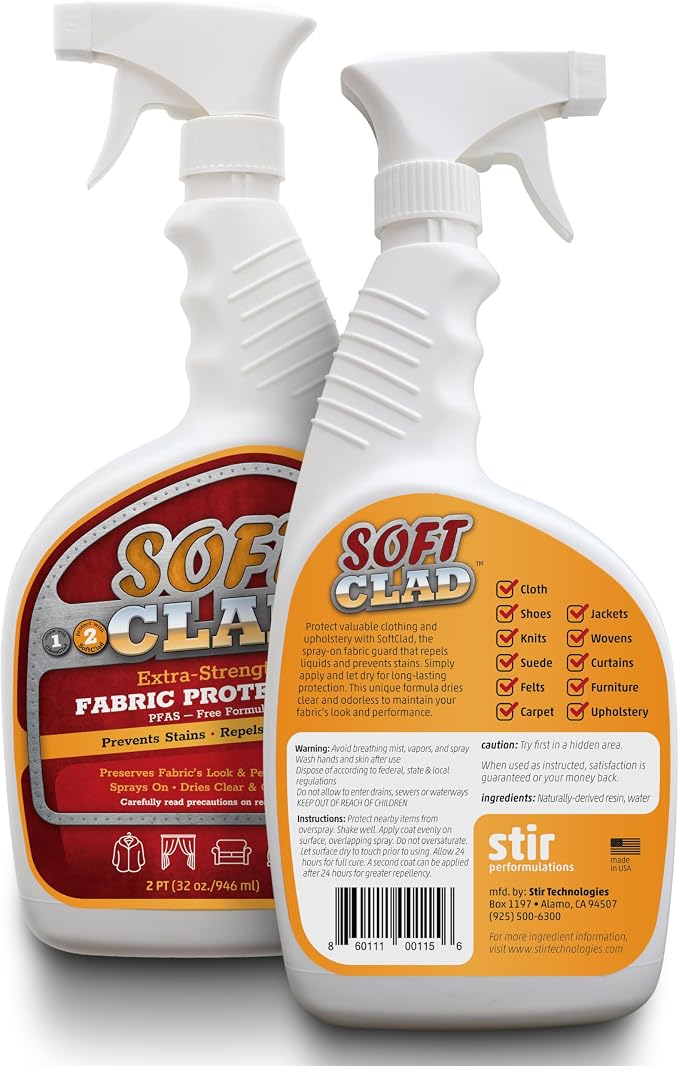 Extra Strength Fabric Protector Spray Prevents Stains and Repels Liquids. - Image 2