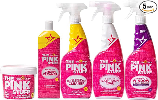 Stardrops - The Pink Stuff - The Miracle Cleaning Paste, Bathroom Foam Spray by ThePinkStuff