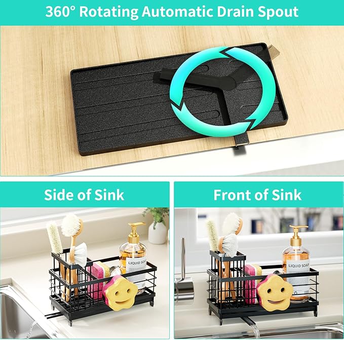 HapiRm Sponge Holder for Kitchen Sink - Image 3