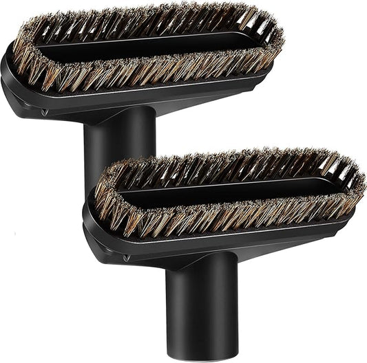 Honoson 2 Pcs 1-1/4 Vacuum Brush Attachment Square Horse Hair Vacuum Dusting by Honoson