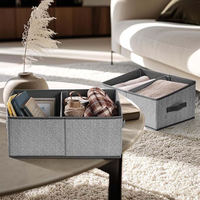 DIMJ Closet Storage Bins, 5 Pack Storage Baskets - Image 6