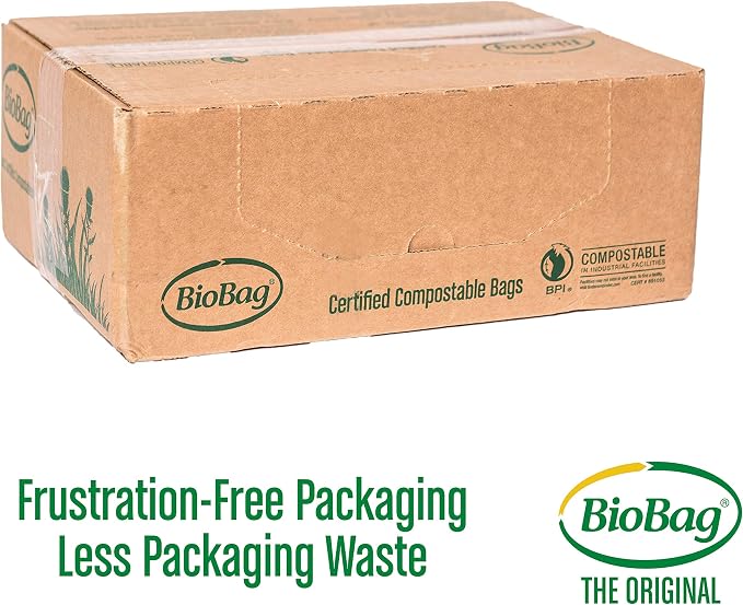 BioBag The Original Compostable Bag, 39 Gallon, 100% Certified Compostable - Image 4