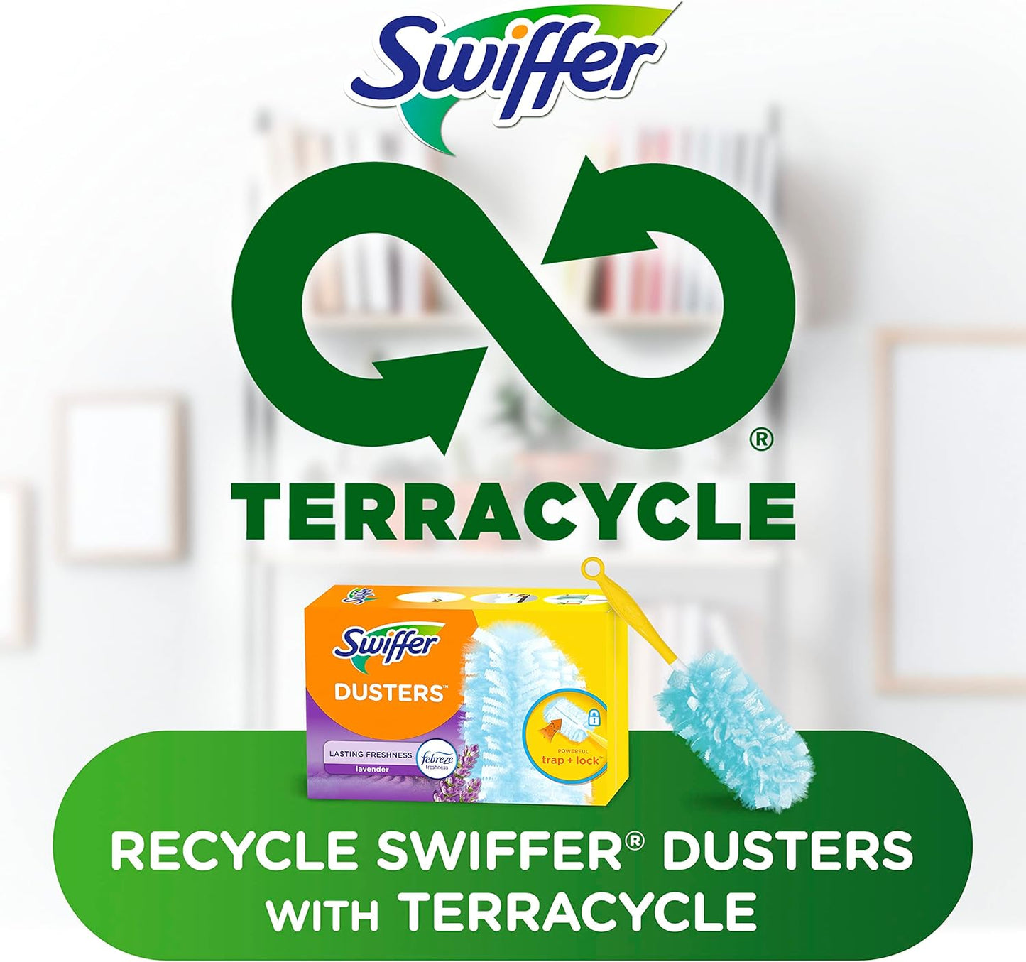 Swiffer Dusters Multi-Surface Duster Refills, Lavender Scent, 10 ct