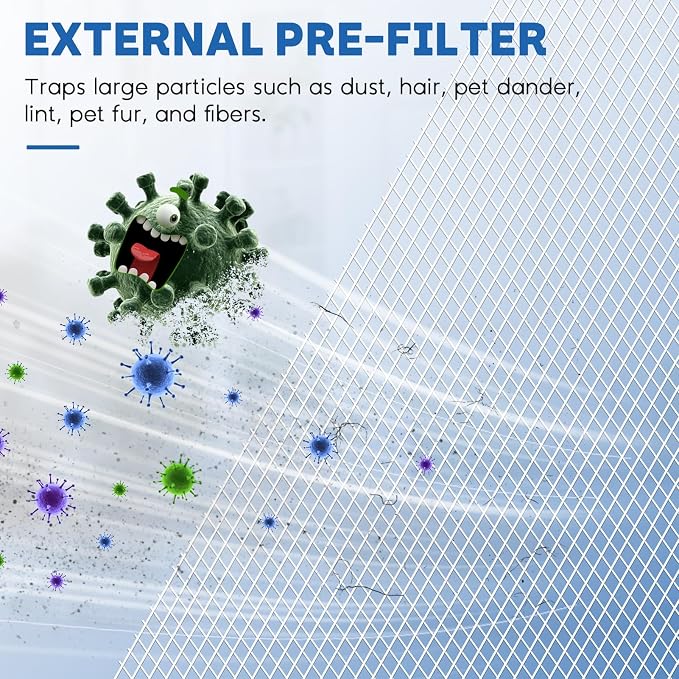 BD02L Air Filter Replacement Compatible - Image 6