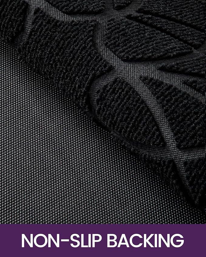 DEXI Front Door Mat Outside Entrance, Heavy Duty Non Slip Low Profile Doormat - Image 6