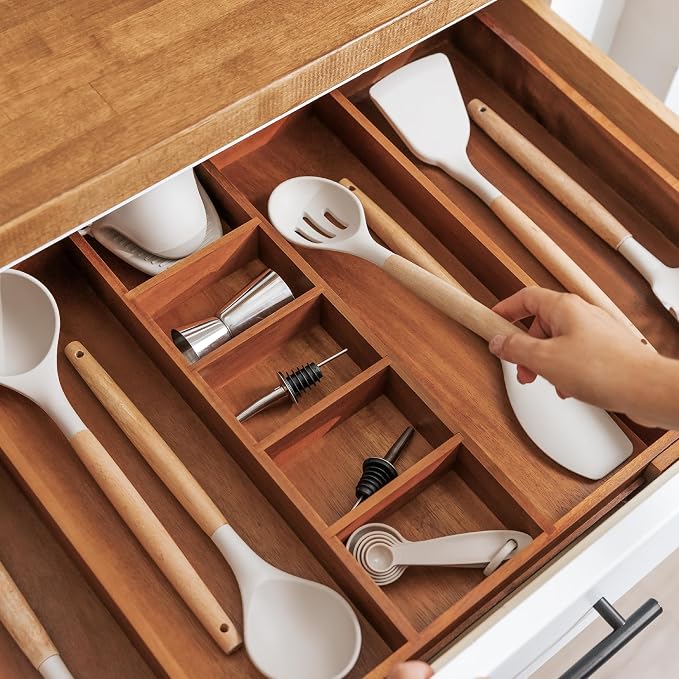 KitchenEdge Adjustable Kitchen Drawer Organizer - Image 7