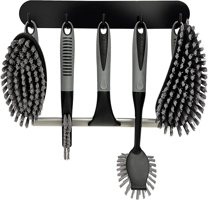 Scrub Brush Set of 6 pcs by TrazonProducts