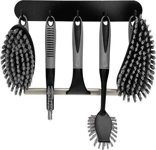 Scrub Brush Set of 6 pcs by TrazonProducts