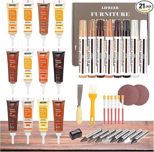 Lifreer Wood Furniture Repair Kit by Lifreer