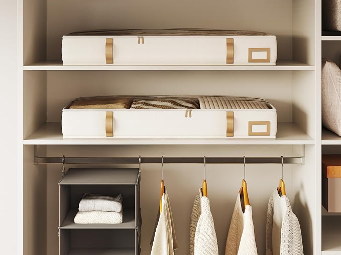 Vailando Under Bed Storage Containers, Foldable Storage Bins - Image 8