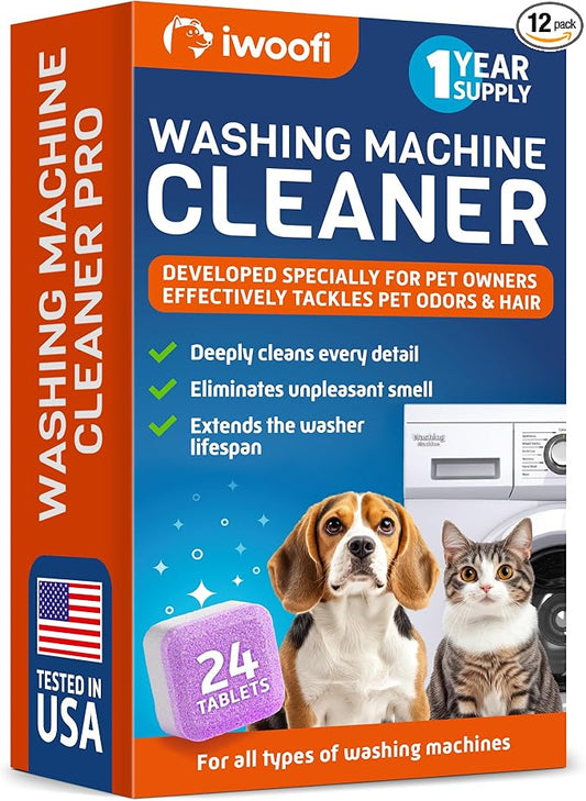 Washing Machine Cleaner Tablets by iwoofi
