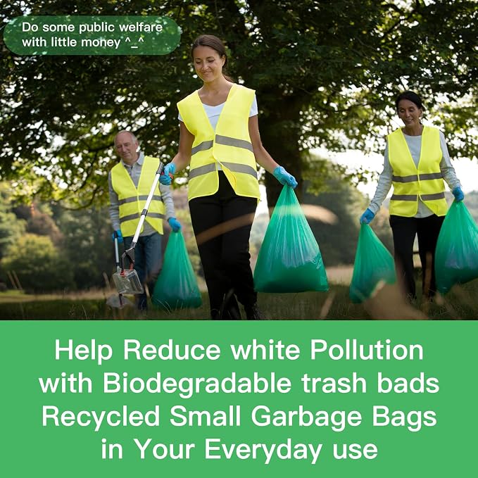 2.6 Gallon Mini Compostable Trash Bag - Image 7