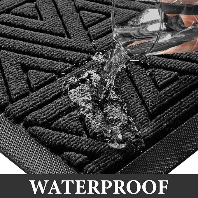 Yimobra Large Door Mat 36x24, All-Weather Waterproof Non-Slip Welcome Matt - Image 6