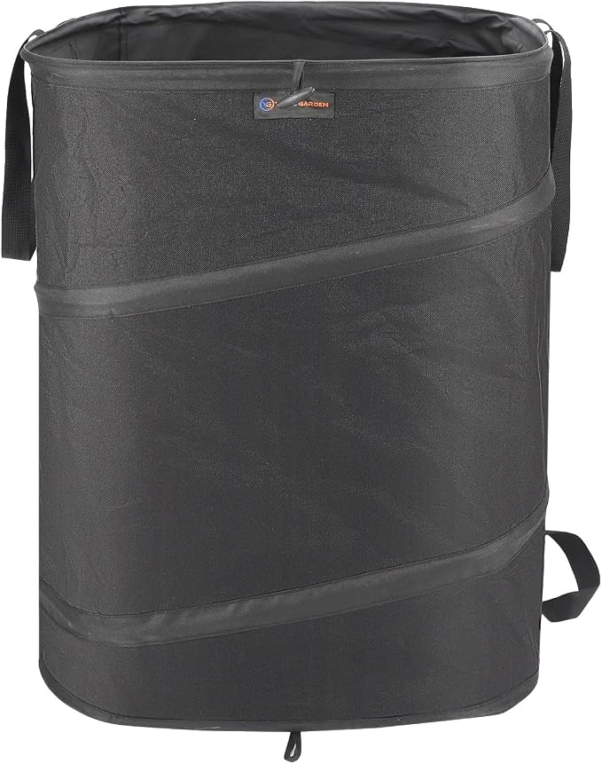 YUDI & GARDEN 46 Gallon Square Collapsible Yard Waste Bin｜Collapsible Trash by YUDIGARDEN