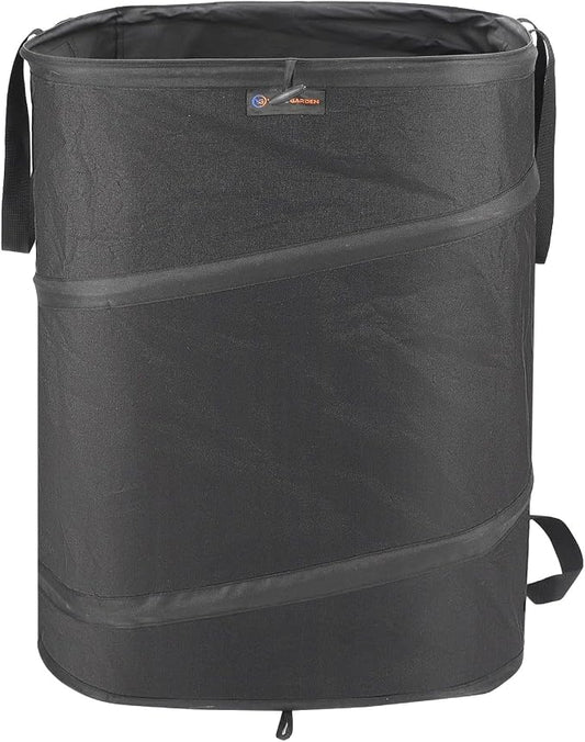 YUDI & GARDEN 46 Gallon Square Collapsible Yard Waste Bin｜Collapsible Trash by YUDIGARDEN