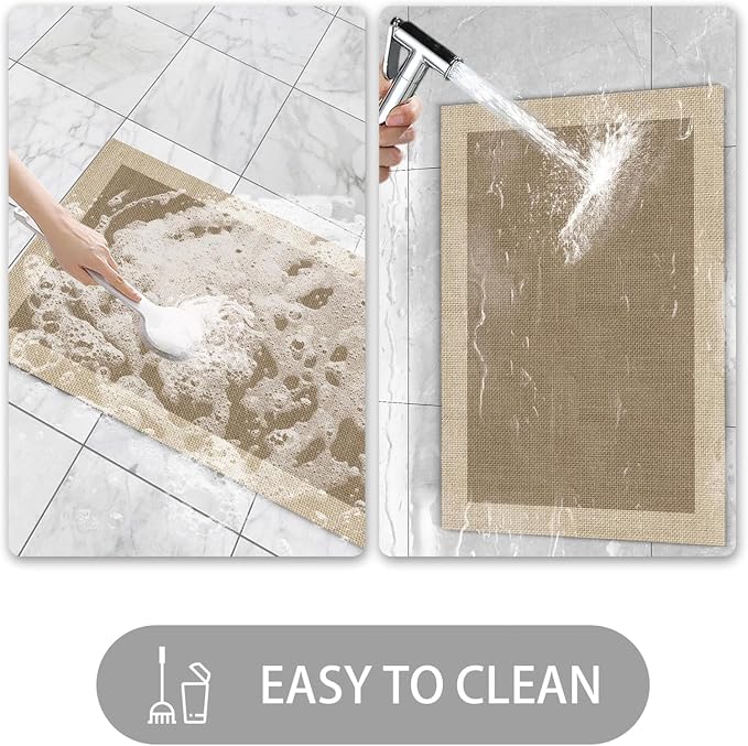 Ultra Thin Door Mat Indoor Entrance, 1/10 in Thin Door Mats - Image 5