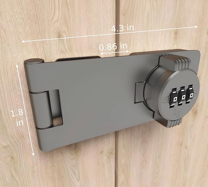 Keyless Combination Lock – 3-Digit Combination Lock - Image 2