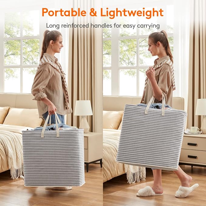 Lifewit 3 Pack Laundry Hamper Large Collapsible Laundry Baskets, Freestanding