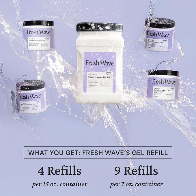 Fresh Wave Lavender Odor Removing Gel Refill, 63 oz. - Image 6