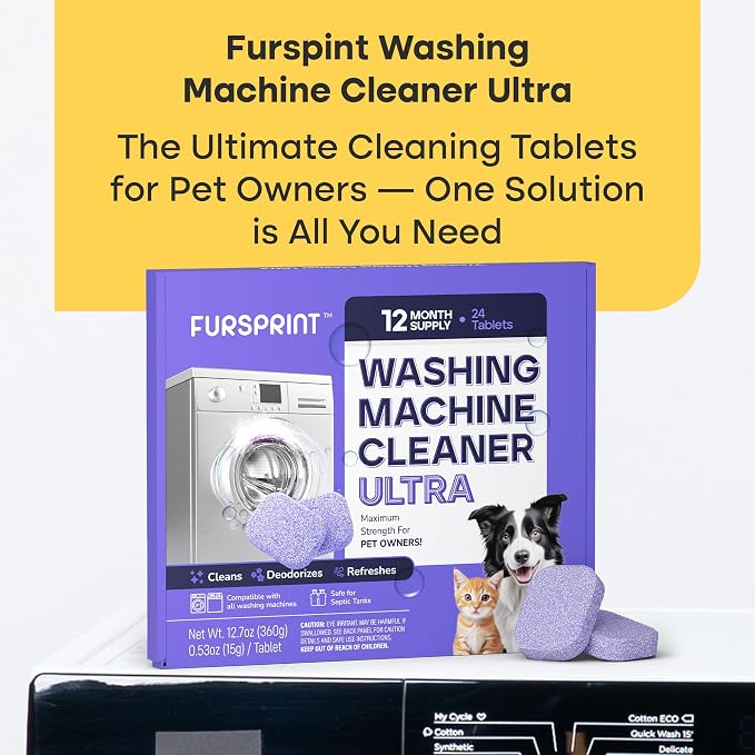 Washing Machine Cleaner Tablets Ultra – 40% Stronger Formula: Designed - Image 2