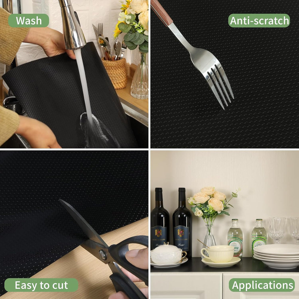 Shelf Liners 27 inch x 20 ft Shelf Liners for Kitchen cabinets nonstick Shelf...