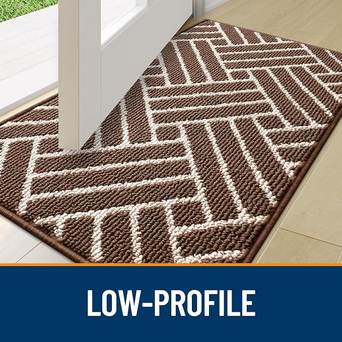 OLANLY Indoor Door Mat, 32x20 Inch, Dirt Resistant and Absorbent, Non-Slip - Image 4