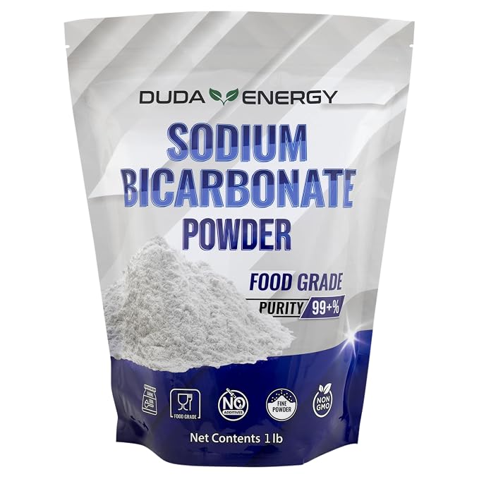 Duda Energy 1 lb Organic Sodium Bicarbonate Baking Soda Fine Powder by Duda+Energy