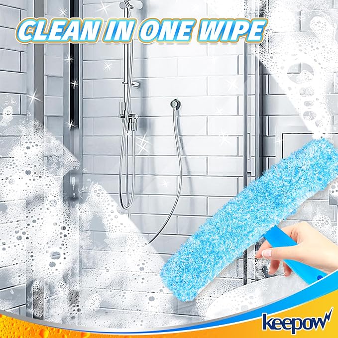 KEEPOW 14" Microfiber Window Scrubber Refill Replacement Compatible - Image 7