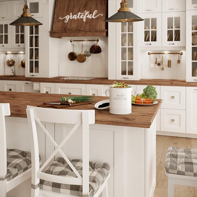 Barnyard Designs Compost Bin for Kitchen Counter - Image 3