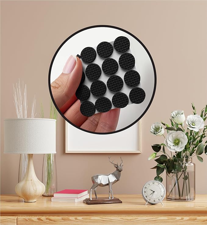 Slipstick GorillaBumperPads Premium 1/2” Rounds Adhesive Non Slip Pads/Bumpers - Image 4