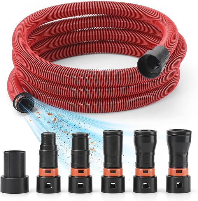Klabb 10 Feet Dust Collection Hose Kit by Klabb