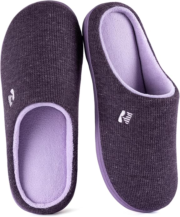 RockDove Women's Original Two-Tone Memory Foam Slipper by RockDove