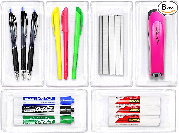 Simple Houseware Clear Drawer Organizer by SimpleHouseware
