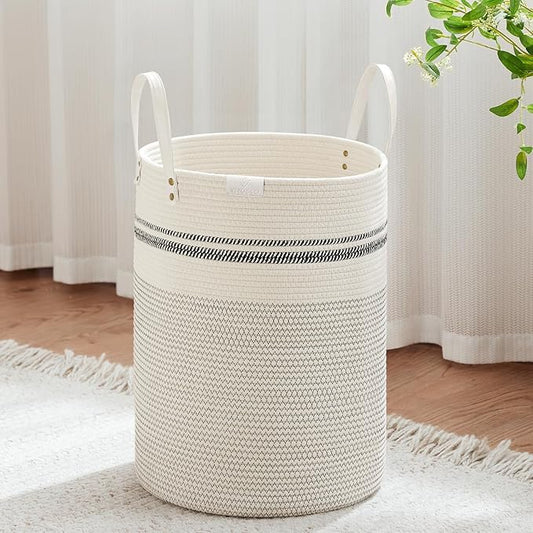 VIPOSCO Tall Laundry Basket, Large Dirty Clothes Hamper by VIPOSCO