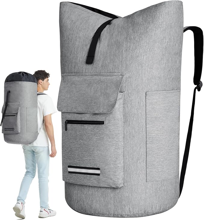 Laundry Backpack Bag, 115L Extra Large Laundry Bag by QUOVEXA-SimplifyYourDay