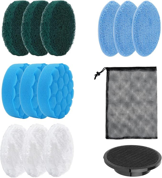 Electric Spin Scrubber Brush Heads Set, 12 Pack Replaceable Brush Heads by Unknown