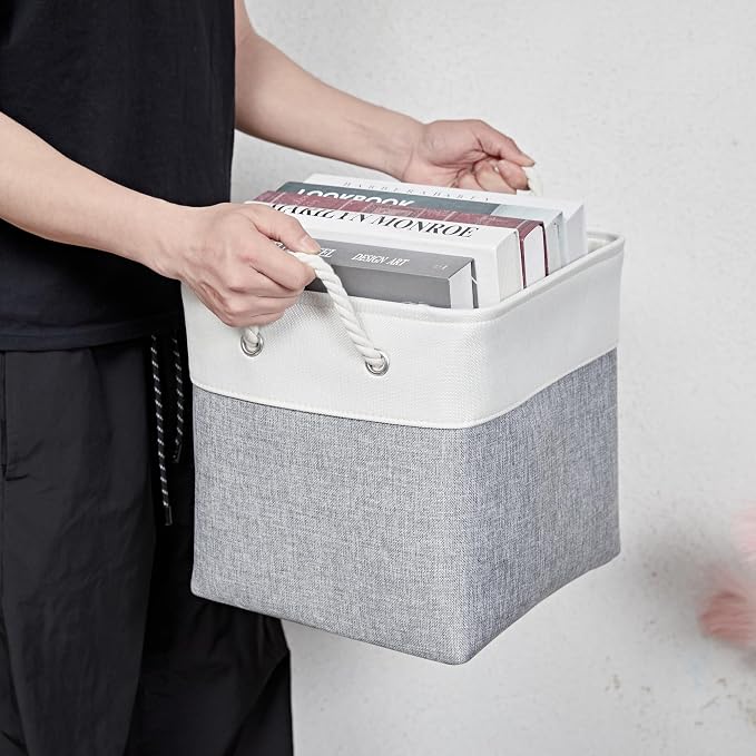 13 x 13 Inch Storage Cubes, 6 Pack Cube Storage Bins - Image 6