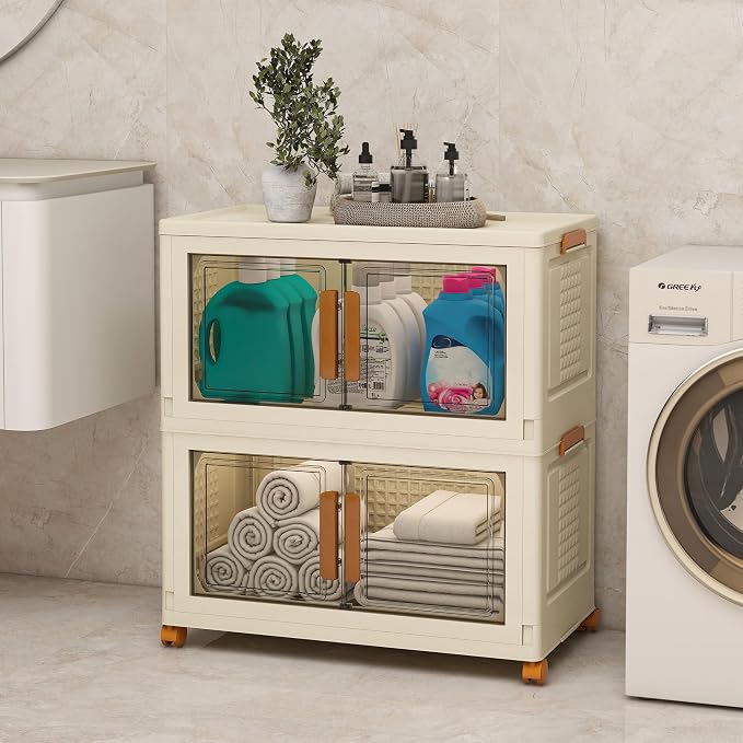 Plastic Stackable Storage Bins - Image 6