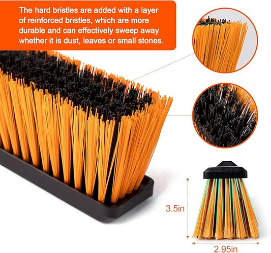 24”Push Broom Brush for Floor Cleaning - Image 2