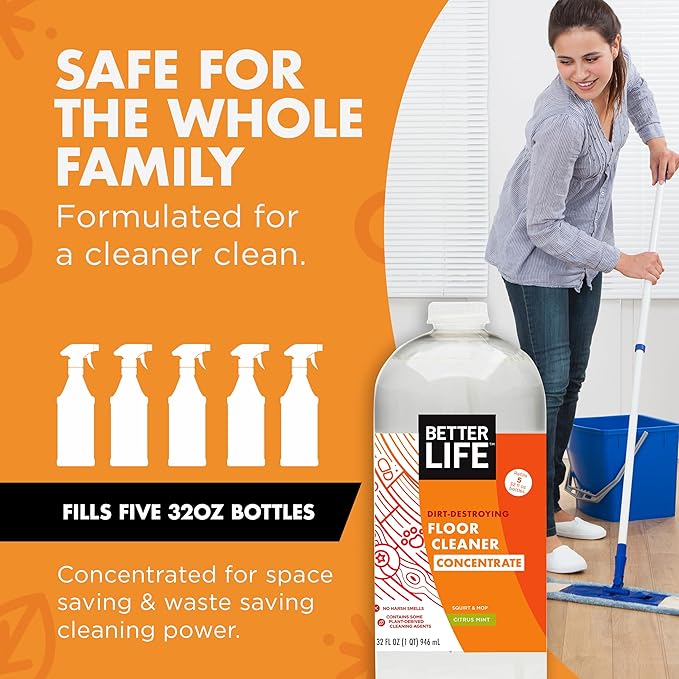 Better Life Floor Cleaner Concentrate- Liquid Multipurpose Cleaner - Image 6