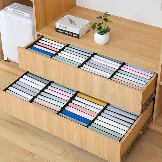 Qozary 4 Pack Drawer Organizers - Image 2