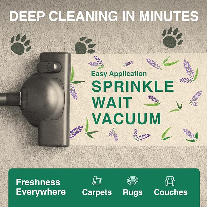 Good Natured Brand | Carpet Deodorizer & Freshener Powder | 31 oz Pet Odor - Image 5