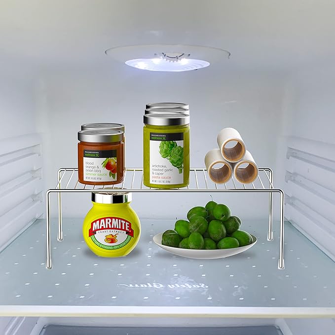 iPEGTOP Large Kitchen Freezer Cabinet Organizer Shelf - Image 2