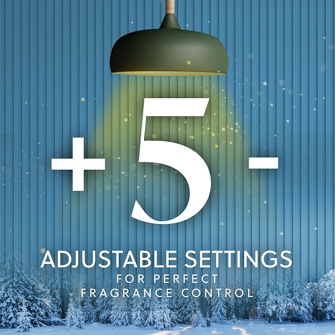 Air Wick Plug In Advanced Scented Oil, Glistening Snow + Frosted Mint, Air - Image 2